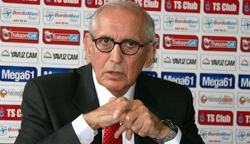 Trabzonspor un efsane Başkanı Özkan Sümer hayatını kaybetti